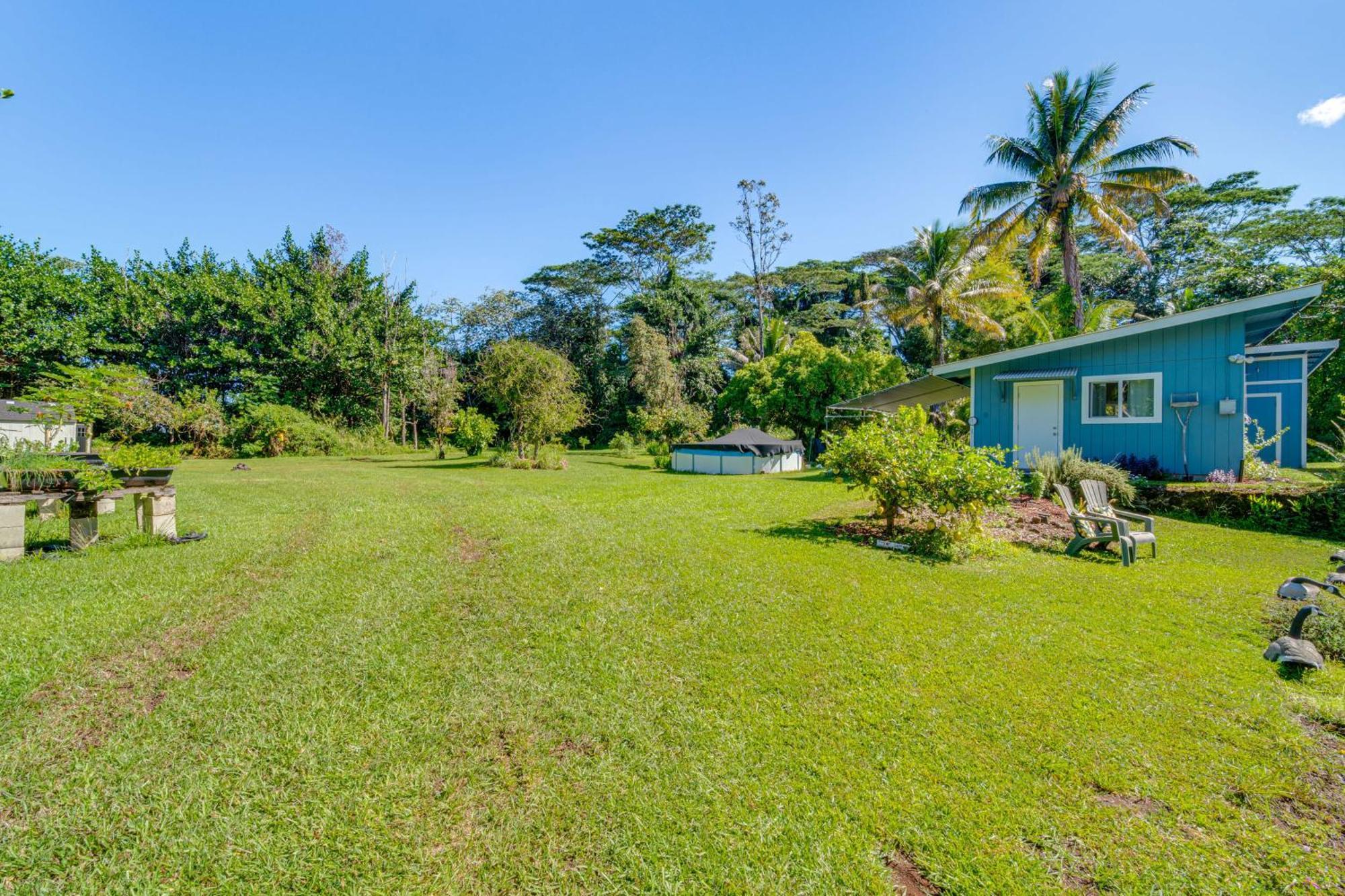 Keaau Apartment On Beautiful Acre With Pool And Deck! Extérieur photo