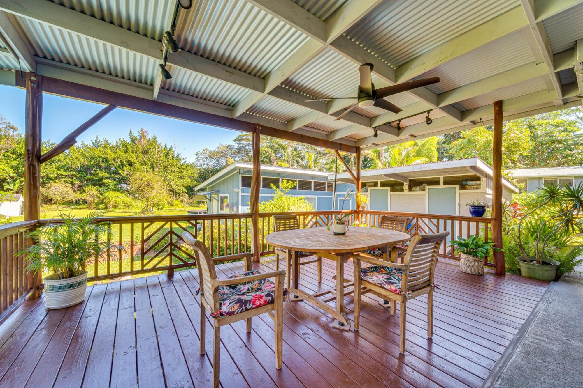 Keaau Apartment On Beautiful Acre With Pool And Deck! Extérieur photo